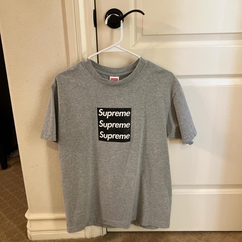 Supreme asspizza triple box logo